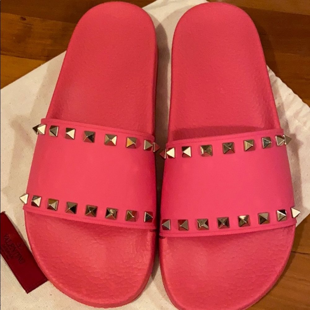Valentino Rockstud Slides